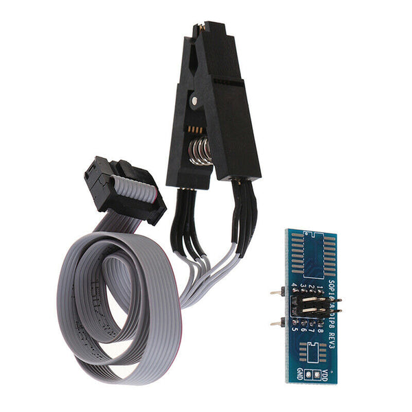 Update Version SOP8 Test Clip For 93C/25C/24C In-circuit ProgrammingSEAU