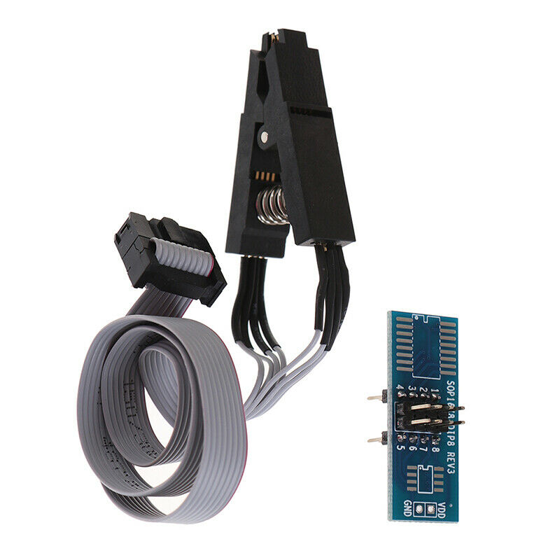 Update Version SOP8 Test Clip For 93C/25C/24C In-circuit ProgrammingSEAU