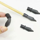 50x Soft Rubber Practice Archery Arrowhead Glue On Target Arrows Tips  PHS
