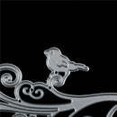 Vivid Flower Rattan Branches Cut Birds Die Stencils Album Card Craft Folder JR