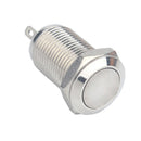 10mm Round Metal Push Button Switch Latching Waterproof Flat Top 36V 2A