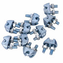10pcs 3mm Wire Rope Grips N7X6