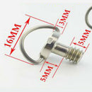 1/4 Inch D Shaft Screws Adapter for DSLR Camera Tripod QRS Quick Release