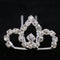 5pcs Wedding Party Delicate Mini Tiara Crystal Crown U-Shaped Hairpins
