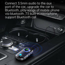 2-in-1 Car Bluetooth Music Audio Stream Adapter Transmitter & Receiver