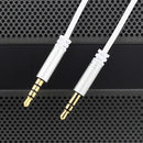 3.5mm Jack Audio Cable 1.2m Stereo Aux Plug Cables With Microphone Handsfre L4Q4