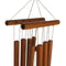 Hand-Crafted Bamboo Tubes Wind Chimes Hollow Tuned Music Natural Bamboo Win