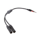 Antenna 1 Male To 2 Female Universal Antenna Y Adapter Cable Car Audio