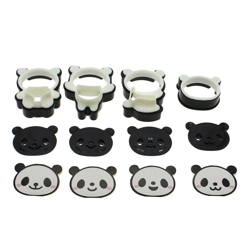 1 Set Practical Cute Little Panda Molds DIY Bread Cookie Fondant Biscuit Mould