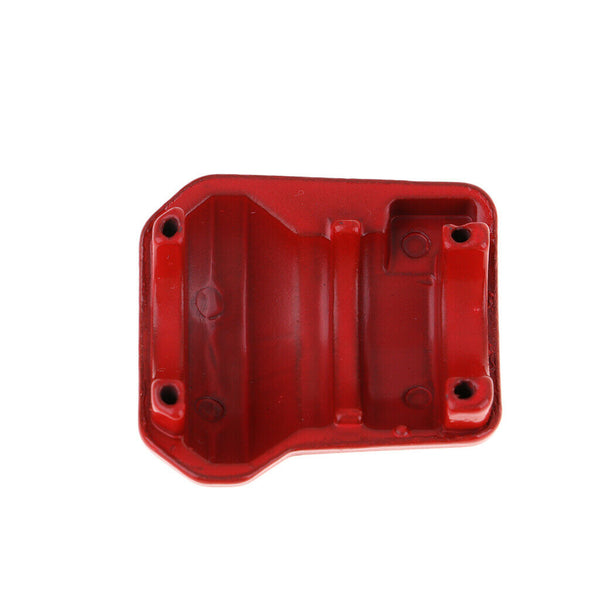 Metal Differential Housing Diff Cover (Red) for  TRX4 RC Crawler Accs