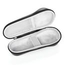 Forehead Thermometer Storage Bag Portable PU Leather Shockproof Zipper Bag