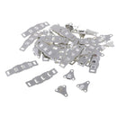 20 Sets Trousers Skirts Hooks and Bars Eyes Fasteners Sew on Clothes Crafts