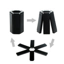 4pcs Kitchen Trivet Pan Pot Holder Mat Foldable Non-slip Heat Resistant Pad
