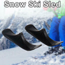 2pcs Replacement Ski Toboggan Snow Scooter Sled Parts Outdoor Winter Skiing Boat