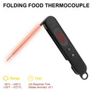 Folding Barbecue Meat Thermometer Quick Reading Kitchen Food Digital Displa