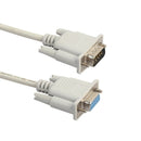 New Serial RS232 9-Pin Male To Female DB9 9-Pin PC Converter Extension Cabl Y9S4