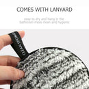 Washable Reusable Make Up Remover Wipe Pad Face Cleansing Puff (Black White