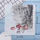 20pcs Flower Pattern Decoupage Napkin Paper Tissue for Xmas Wedding Decor OZ