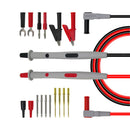 Multi Test Leads Kit 18-in-1 Electrical Multimeter 4mm Banana Plug Probes
