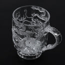 New Fashion Dragon LED Inductive Rainbow Color Beer Cup Party Flashing Ligh