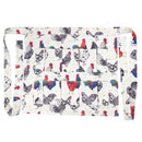 Egg Kitchen Chicken 12-Pockets Rack Collection Goose XHFA Farmhouse Apron Duck