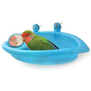 Bird Bathtub With Bird Mirror Small Oval Bird Bathtub Pet Cage AccessoriesBD3C