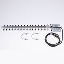 Outdoor Directional 2.4GHz WiFi 25dBi Yagi Antenna,RP-SMA Connector and 1.5m