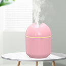 2 Modes Mist Spraying Air Humidifier Aroma Essential Oil Diffuser (Pink) A