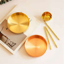 Nordic Copper Round Storage Tray Desk Metal Storage Organizer Jewelry Organ Z7C9