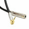 6.35 Female Mono to 3.5 Male Plug Jack Stereo Hifi Mic Audio Extension Cabl Q5O2