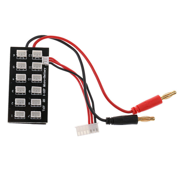 Lipo Charging JST-PH Adaptor Board 2S Charge Balance Banana Plug for Imax B6