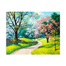 4Pcs Full Drill Daimond Painting Four Season Cross Stitch Kit for Home Decor
