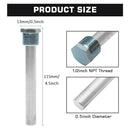 2pcs For RV Trailer Magnesium Anode Rod Water Heater Anti Corrosion Practical