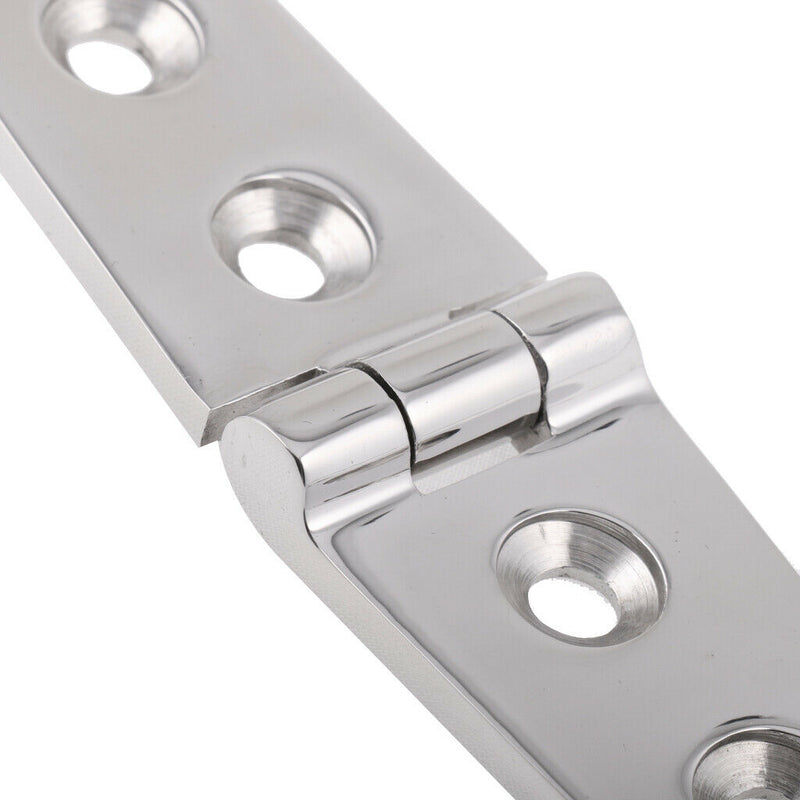 6X Heavy Duty 316 Stainless Steel Cast Boat / Marine Strap Hinge 6 x 1 Inch