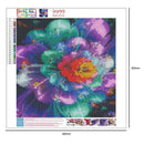 5D DIY Full Drill Diamond Painting Cross Stitch Embroidery Kit (Flower02)