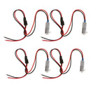4Pcs Led Light Source Illuminator Car Ceiling Fiber Optic Light Red & White