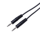 Black 3.5mm female to 2 of 3.5mm Male Audio Splitter Cable for speakers or  U9A1