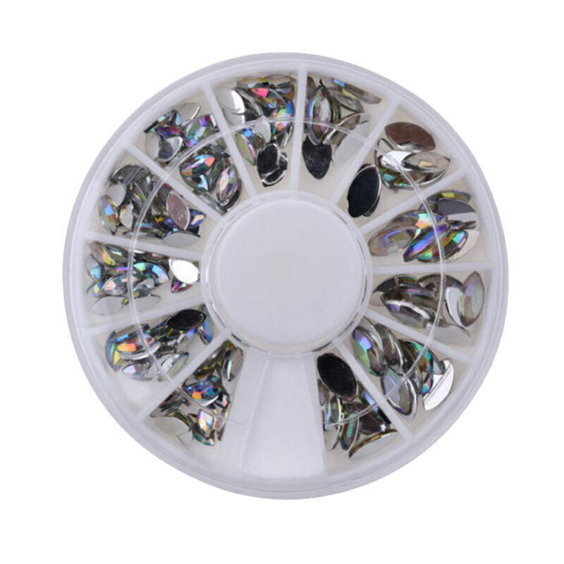 Nail Art Decoration Phone Paste Drill Round Diamond Rhinestones Well