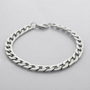 Cool Titanium Steel Men's Bracelet Bike Link Chain Wristband Bangle Jewelry