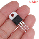 10PCS L7806CV 1.5A/6V in-line TO-220 three-terminal regulator t 3C