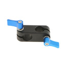 Right Angle Rod Clamp 15mm Rod Adapter 90 Degree Rotate for Video Camera