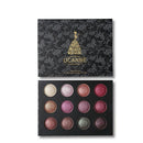 Ucanbe Hot Metallic 12 Colors Baked Eyeshadow Makeup Palette Natural Glitte