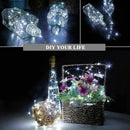 Cork Lights for Wine Bottle, Wine Bottle Lights 12 Pack 6.5ft 20 LED Wine C S5F7