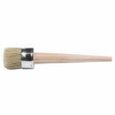 50mm Wooden Handle Round Bristle Chalk Oil Paint Painting Wax Brushes 185mm