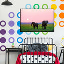 1000 Pieces Paper Jigsaw Puzzles Two Elephants Assembling Picture Kit