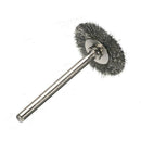 10x 22mm Steel rotary brushl Wire wheel Brushes For Grinder T6Z8 Rotary Too X1I4