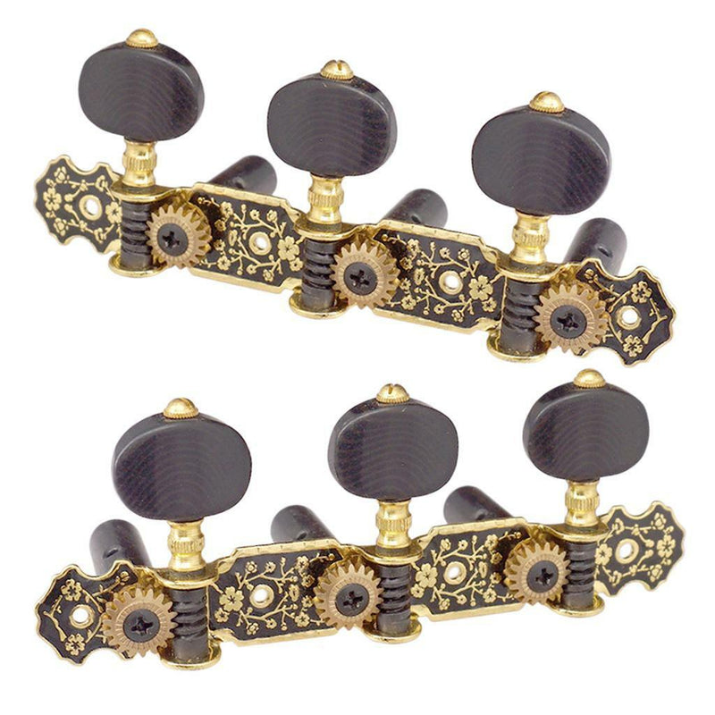 Guitar Tuners Machine Heads with Nylon Guitar Strings for Classical Guitars