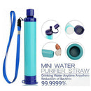 Portable Water Filter Straw Purifier Cleaner Emergency Safety Drinking Tool Kit