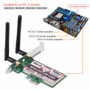 2.4G/5G 300Mbps Pci-E Dual Band Ap Wireless Wifi Wlan Adapter Wireless Acce