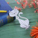 Lovely Cat DIY Cutting Dies Stencils Scrapbooking Embossing Album Card Gift A
